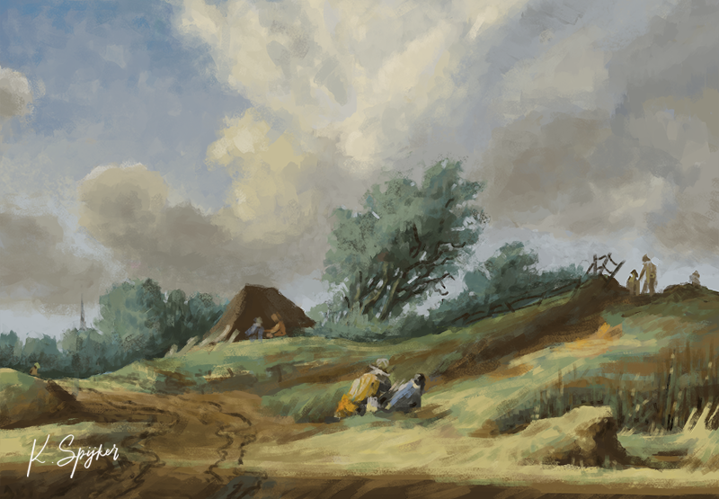 Naar Jacob van Ruisdael